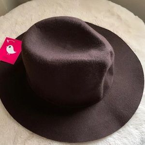 Brown Suede Hat